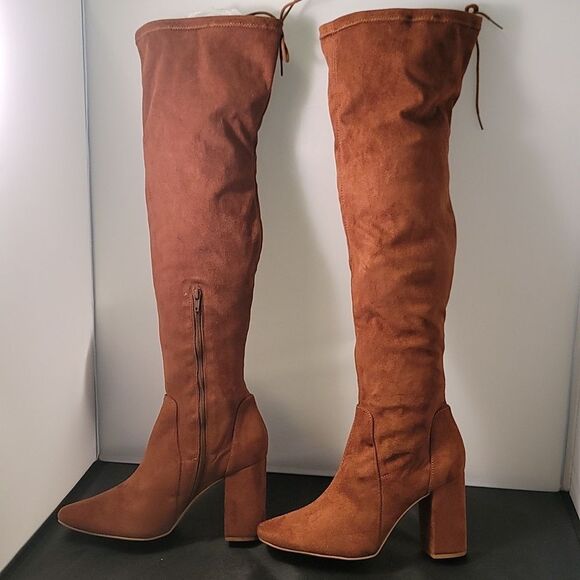 BRAND NEW SONHODOSPES KNEE LENGTH ZIPPER CLOSURE WOMEN'S BOOT - Picture 8 of 16